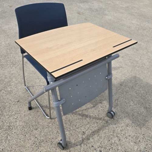 5-25번 퍼시스 정품 접이식책상&의자세트