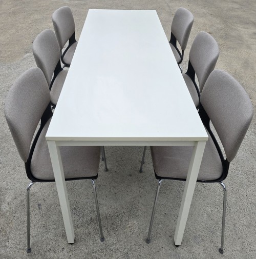 9-3번 6인테이블 퍼시스의자 세트